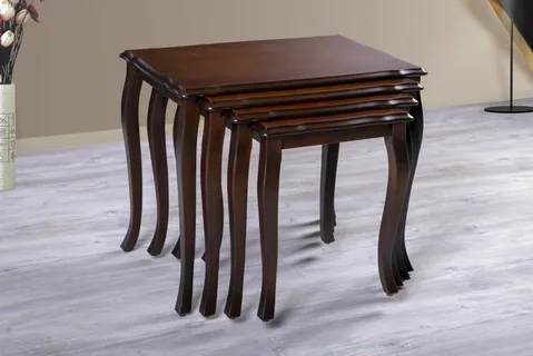 تصویر 4 از میز عسلی چوبی ساده و شیک با سطح مقاوم در برابر خط و خش